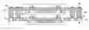 Fig. 01 - Stacked microelectronic packages having at least two stacked microelectronic elements adjacent one another