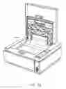 Fig. 32 - Printer having disengageably gear driven media pick-up roller