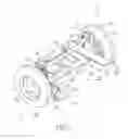 Fig. 04 - Structure for enabling independently suspended wheels to lean with vehicle hull