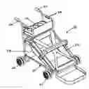 Fig. 01 - Combination infant carriage and utility cart