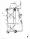 Fig. 08 - Combination infant carriage and utility cart