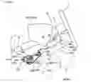 Fig. 46 - Knee protecting airbag device