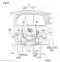 Fig. 49 - Knee protecting airbag device
