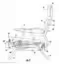 Fig. 03 - Reclining seating unit with backrest support frame and cloth backrest support deck