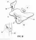 Fig. 10 - Adjustable cross-legged support seat