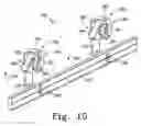 Fig. 15 - Service head with accessory tracks