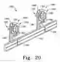 Fig. 17 - Service head with accessory tracks