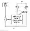 Fig. 01 - Pixel driving circuit with threshold voltage compensation circuit
