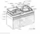 Fig. 45 - Printer with ink cartridge for engaging printhead cartridge and printer body