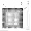 Fig. 04 - Seamless exposure with projection system comprises array of micromirrors with predefined reflectivity variations