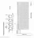 Fig. 06 - Seamless exposure with projection system comprises array of micromirrors with predefined reflectivity variations