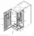 Fig. 01 - Tape library storage system including an accessor transport system