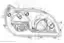 Fig. 01 - Motorized controls for a headlight of a vehicle