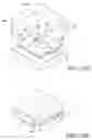 Fig. 13 - Lab-on-a-chip comprising a coplanar microfluidic system and electrospray nozzle