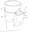 Fig. 01 - Tea Bag Pouch for Beverage Cup Sleeve