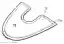Fig. 01 - Thermal insulating component and a garment, article of footwear, etc., provided with such component