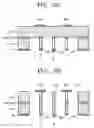 Fig. 10 - Method for forming comb electrodes using self-alignment etching