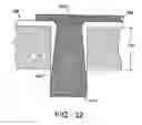 Fig. 18 - Electroplating and electroless plating of conductive materials into openings, and structures obtained thereby