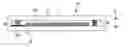 Fig. 01 - Method of encapsulating a display element with frit wall and laser beam