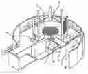 Fig. 01 - Structure for raising persons by means of an air flow