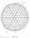 Fig. 12 - Golf ball dimple pattern