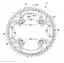 Fig. 01 - Bicycle sprocket