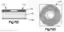 Fig. 10 - Intraocular pressure measurement system including a sensor mounted in a contact lens
