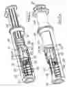 Fig. 10 - Latching blocking mechanisms and safety medical needle assemblies