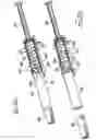 Fig. 25 - Latching blocking mechanisms and safety medical needle assemblies