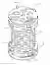 Fig. 01 - End device for a vertebral implant
