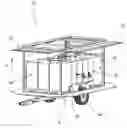 Fig. 01 - Mobile sanitary system for a plurality of people