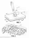 Fig. 02 - Cleaning tool with attachment projections providing additional cleaning functionalities