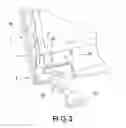 Fig. 04 - Shaft structure of liftable screen cover