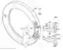 Fig. 01 - HINGE ASSEMBLY FOR DOOR OF LAUNDRY DEVICE
