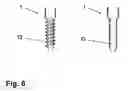 Fig. 07 - Method of connecting a metallic bolt to a plastic workpiece