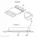 Fig. 04 - Semiconductor device package leadframe formed from multiple metal layers