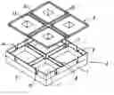 Fig. 01 - Water storage device for growing a lawn surface