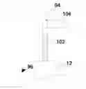Fig. 01 - ELECTRONICALLY CONTROLLED GRADE CROSSING GATE SYSTEM AND METHOD