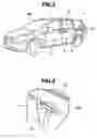 Fig. 03 - Door lever for controlling a door opening and closing apparatus