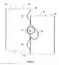 Fig. 04 - Fastener assembly serving as a product, or combined with other components as a product, allows automatic controlled movements in one direction and prevents movements in the opposite direction when forces are applied
