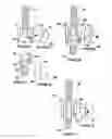 Fig. 12 - Fastener assembly serving as a product, or combined with other components as a product, allows automatic controlled movements in one direction and prevents movements in the opposite direction when forces are applied