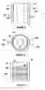 Fig. 13 - Fastener assembly serving as a product, or combined with other components as a product, allows automatic controlled movements in one direction and prevents movements in the opposite direction when forces are applied