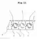 Fig. 12 - Method and apparatus for producing pocket coil bag row