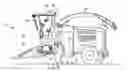 Fig. 01 - Harvesting machine with a measuring device for capturing the throughput of collected crop material