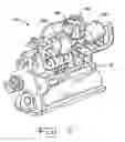 Fig. 03 - Internal combustion engine with dual particulate traps ahead of turbocharger