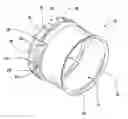 Fig. 01 - Combustor flow sleeve attachment system