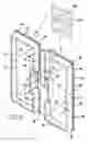Fig. 10 - Protective ballistic weapons stands and transparent shields useable therewith