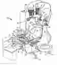 Fig. 01 - Carpet edge finishing machine