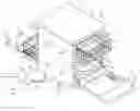 Fig. 01 - DISHWASHER INCLUDING A FIRST DOOR AND A SECOND DOOR
