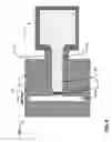 Fig. 09 - Cooling structure of metal-molding system for shot located downstream of blockage
